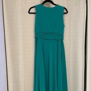 Emerald Green Coldwater Creek Ruched Waist Classic